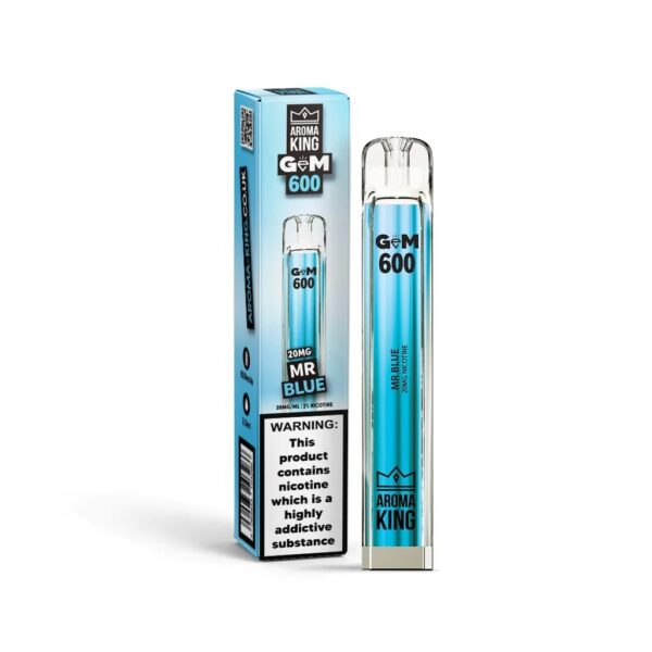 AROMA KING GEM 600 DISPOSABLE VAPE KIT 20MG EXP - Image 7