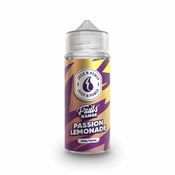 PASSION LEMONADE FRUITS 100ML E LIQUID JUICE N POWER