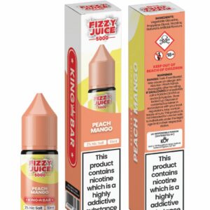 PEACH MANGO 10ML NIC SALT FIZZY JUICE 5000