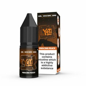 PIERCING PEACH BAR SALTS 10ML NIC SALT YETI 3K