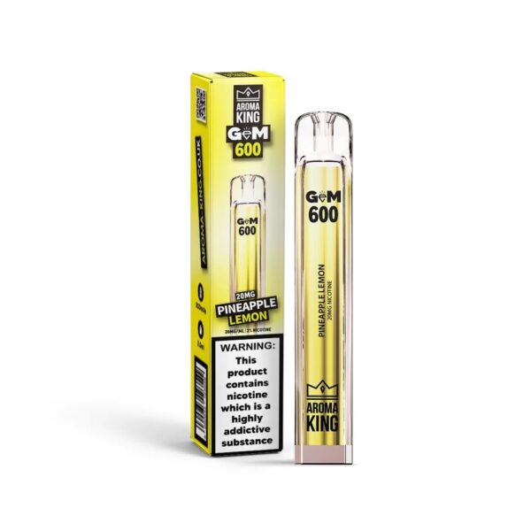 AROMA KING GEM 600 DISPOSABLE VAPE KIT 20MG EXP - Image 5