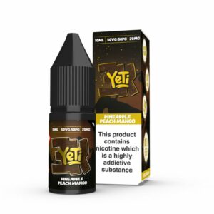 PINEAPPLE PEACH MANGO BAR SALTS 10ML NIC SALT YETI 3K
