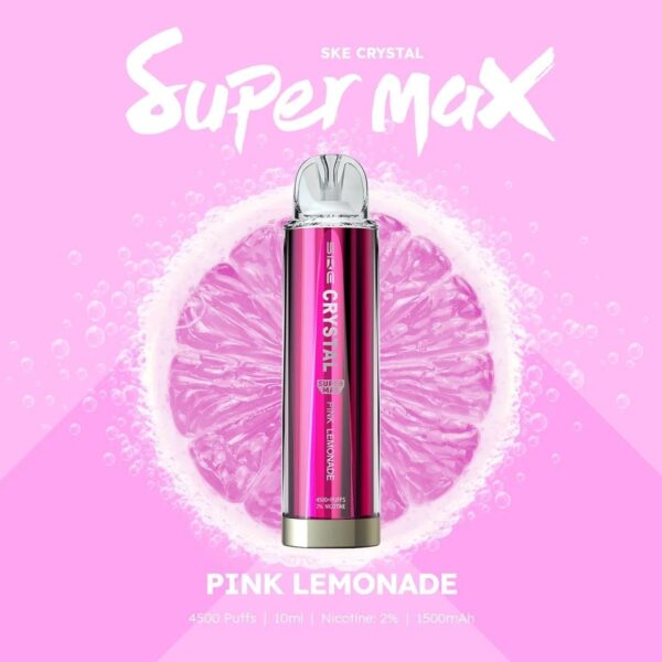 SKE CRYSTAL SUPER MAX 4500 DISPOSABLE VAPE KIT 20MG - Image 10