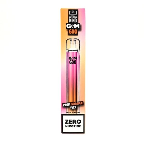AROMA KING GEM 600 DISPOSABLE VAPE KIT 0MG EXP - Image 13