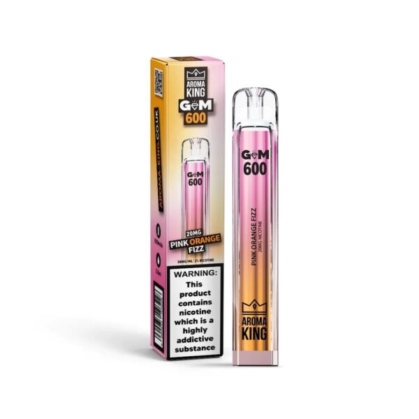 AROMA KING GEM 600 DISPOSABLE VAPE KIT 20MG EXP - Image 22