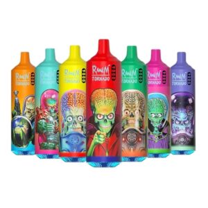 R AND M TORNADO 9000 DISPOSABLE VAPE KIT 20MG