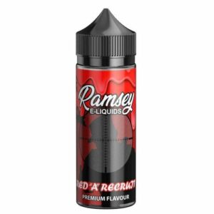 RED A RECRUJT 100ML E LIQUID RAMSEY