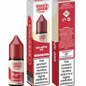 RED APPLE ICE 10ML NIC SALT FIZZY JUICE 5000