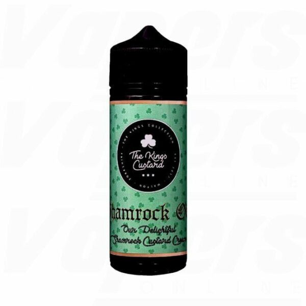 SHAMROCK OG 100ML E LIQUID THE KINGS CUSTARD