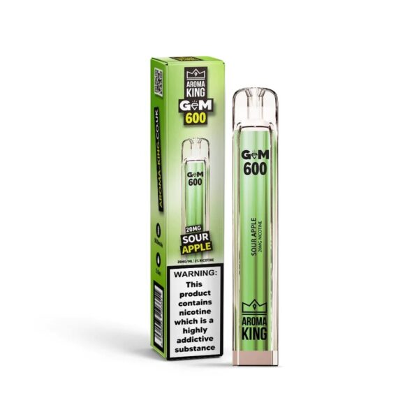 AROMA KING GEM 600 DISPOSABLE VAPE KIT 20MG EXP - Image 18