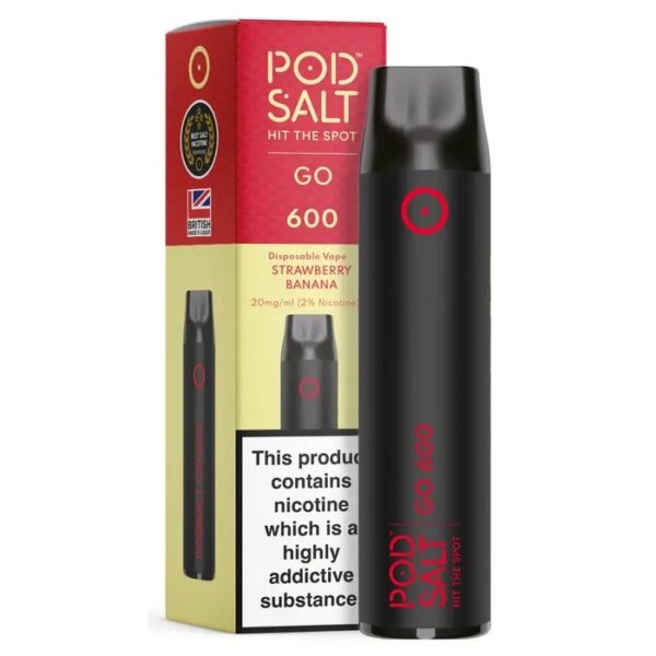 POD SALT GO 600 DISPOSABLE DEVICE VAPE 20MG - Image 8