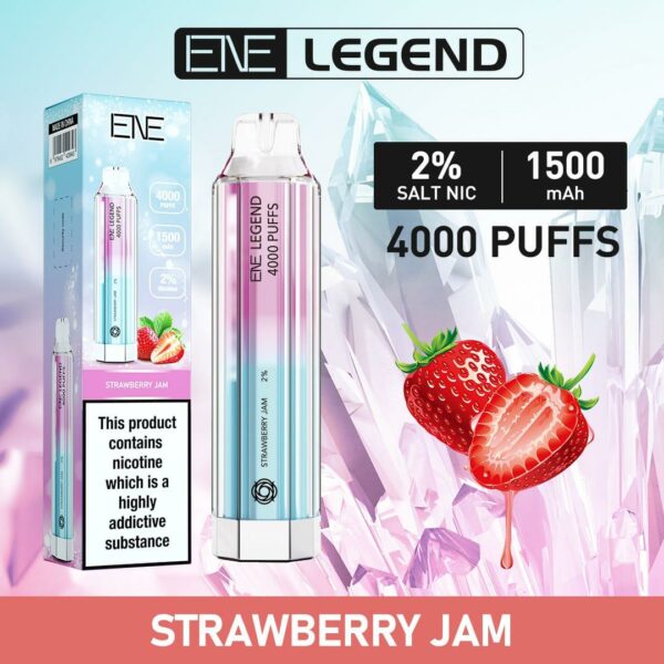 ENE LEGEND 4000 DISPOSABLE VAPE KIT 20MG - Image 16