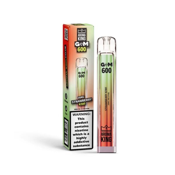 AROMA KING GEM 600 DISPOSABLE VAPE KIT 20MG EXP - Image 16