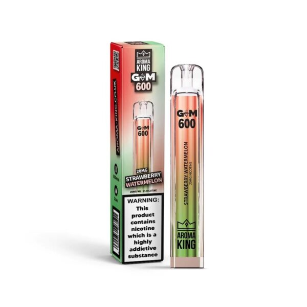 AROMA KING GEM 600 DISPOSABLE VAPE KIT 20MG EXP - Image 14