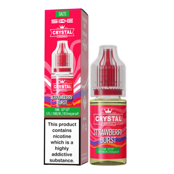 STRAWBERRY BURST 10ML NIC SALT SKE CRYSTAL ORIGINAL