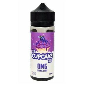 THE CUPCAKE MAN BLUEBERRY 100ML E LIQUID VAPER TREATS