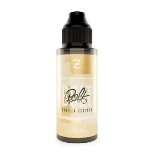 VANILLA CUSTARD 100ML E LIQUID BOLT BY ZEUS JUICE