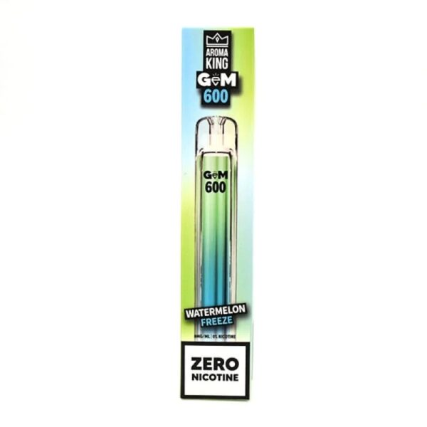 AROMA KING GEM 600 DISPOSABLE VAPE KIT 0MG EXP - Image 2