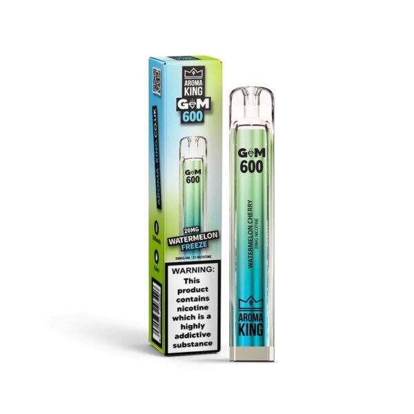 AROMA KING GEM 600 DISPOSABLE VAPE KIT 20MG EXP - Image 10