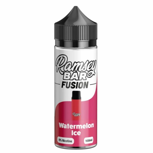 WATERMELON ICE BAR FUSION 100ML E LIQUID RAMSEY