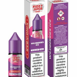 WILDBERRIES ICE 10ML NIC SALT FIZZY JUICE 5000
