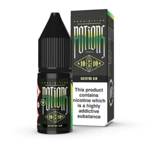 BATHTUB GIN 10ML NIC SALT PROHIBITION POTIONS