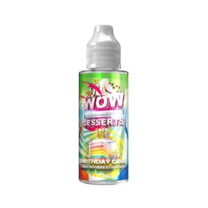 BIRTHDAY CAKE 100ML E LIQUID WOW THATS WHAT I CALL DESSERTS