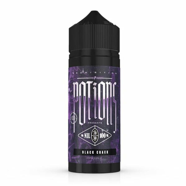 BLACK CRACK 100ML E LIQUID PROHIBITION POTIONS