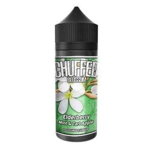 ELDERBERRY, MINT & TART APPLE  (BLOSSOM) 100ML E LIQUID CHUFFED