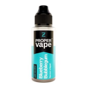 BLUEBERRY BUBBLEGUM 100ML E LIQUID PROPER VAPE