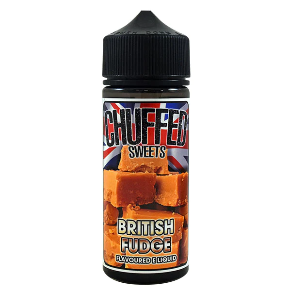 BRITISH FUDGE SWEETS 100ML E LIQUID CHUFFED UK Vape Store ECig Clouds
