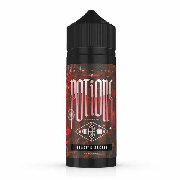 GRACES SECRET 100ML E LIQUID PROHIBITION POTIONS