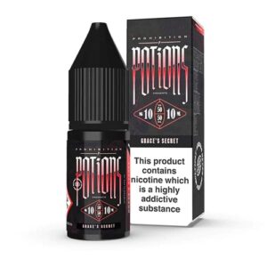 GRACES SECRET 10ML NIC SALT PROHIBITION POTIONS