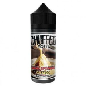 JAM SPONGE CUSTARD DESSERT 100ML E LIQUID CHUFFED