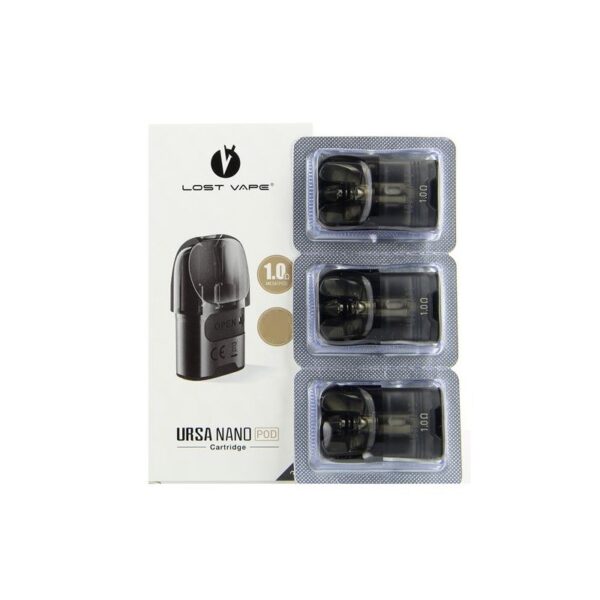 LOST VAPE URSA NANO POD CARTRIDGE (3 PACK) - Image 3