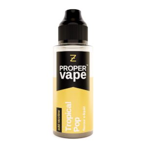 TROPICAL POP 100ML E LIQUID PROPER VAPE