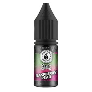 RASPBERRY PEAR NIC SALT 10ML JUICE N POWER PACK OF 10