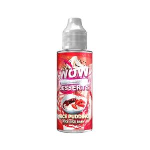 RICE PUDDING 100ML E LIQUID WOW THATS WHAT I CALL DESSERTS