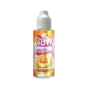 SALTED CARAMEL COOKIE 100ML E LIQUID WOW THATS WHAT I CALL DESSERTS