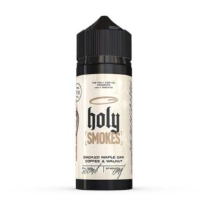 SMOKED MAPLE OAK COFFEE & WALNUT 100ML E LIQUID HOLY SMOKES
