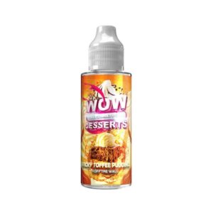 STICKY TOFFEE PUDDING 100ML E LIQUID WOW THATS WHAT I CALL DESSERTS