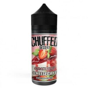 STRAWBERRY CHEESECAKE DESSERT 100ML E LIQUID CHUFFED