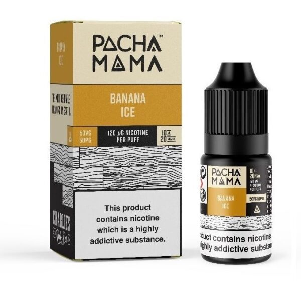 BANANA ICE NIC SALT 10ML PACHA MAMA