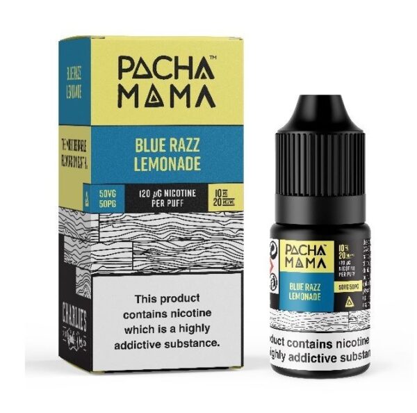 BLUE RAZZ LEMONADE NIC SALT 10ML PACHA MAMA