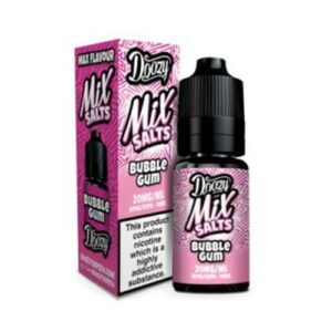BUBBLEGUM 10ML NIC SALT DOOZY MIX SALTS