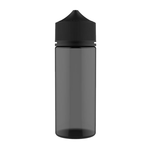 CHUBBY GORILLA 120ML BLACK TRANSPARENT V3 BOTTLE WITH BLACK CAP