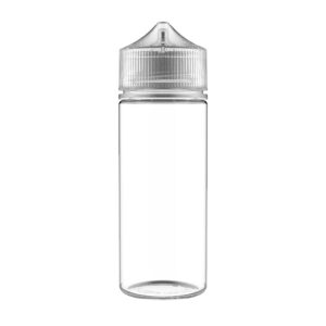 CHUBBY GORILLA 120ML CLEAR TRANSPARENT V3 BOTTLE WITH CLEAR CAP