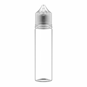 CHUBBY GORILLA 60ML CLEAR V3 BOTTLE WITH NATURAL CAP
