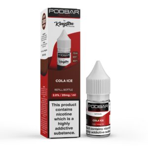 COLA ICE 10ML NIC SALT PODBAR SALTS BY KINGSTON