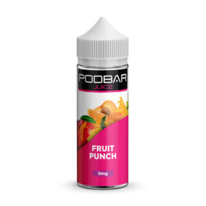 FRUIT PUNCH 100ML E LIQUID 50/50 PODBAR JUICE BY KINGSTON